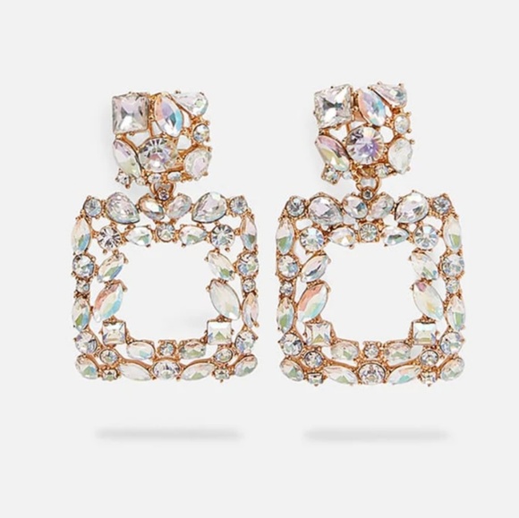 Zara statement earrings - Picture 2 of 5